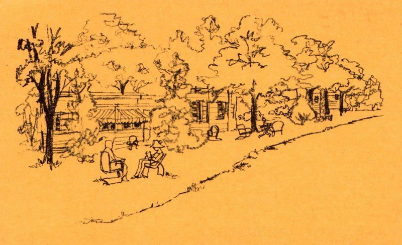 Sleepy Hollow Resort - Vintage Postcard (newer photo)